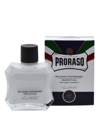 Proraso Blue, AFTER SHAVE BALM with Aloe and Vitamin E, 100 ml