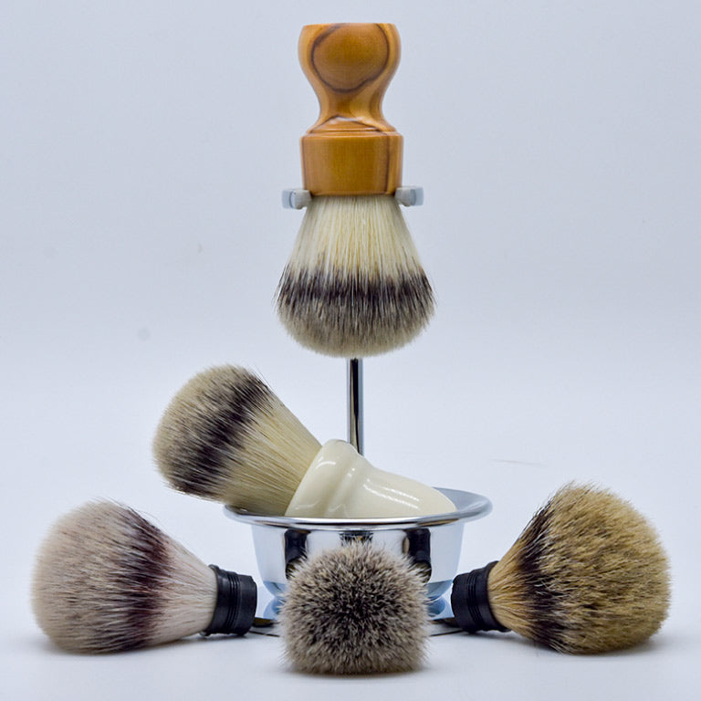 Pros and Cons of Synthetic Shaving Brushes