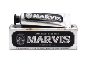 Marvis, TOOTHPASTE Amarelli Licorice Large and Travel sizes