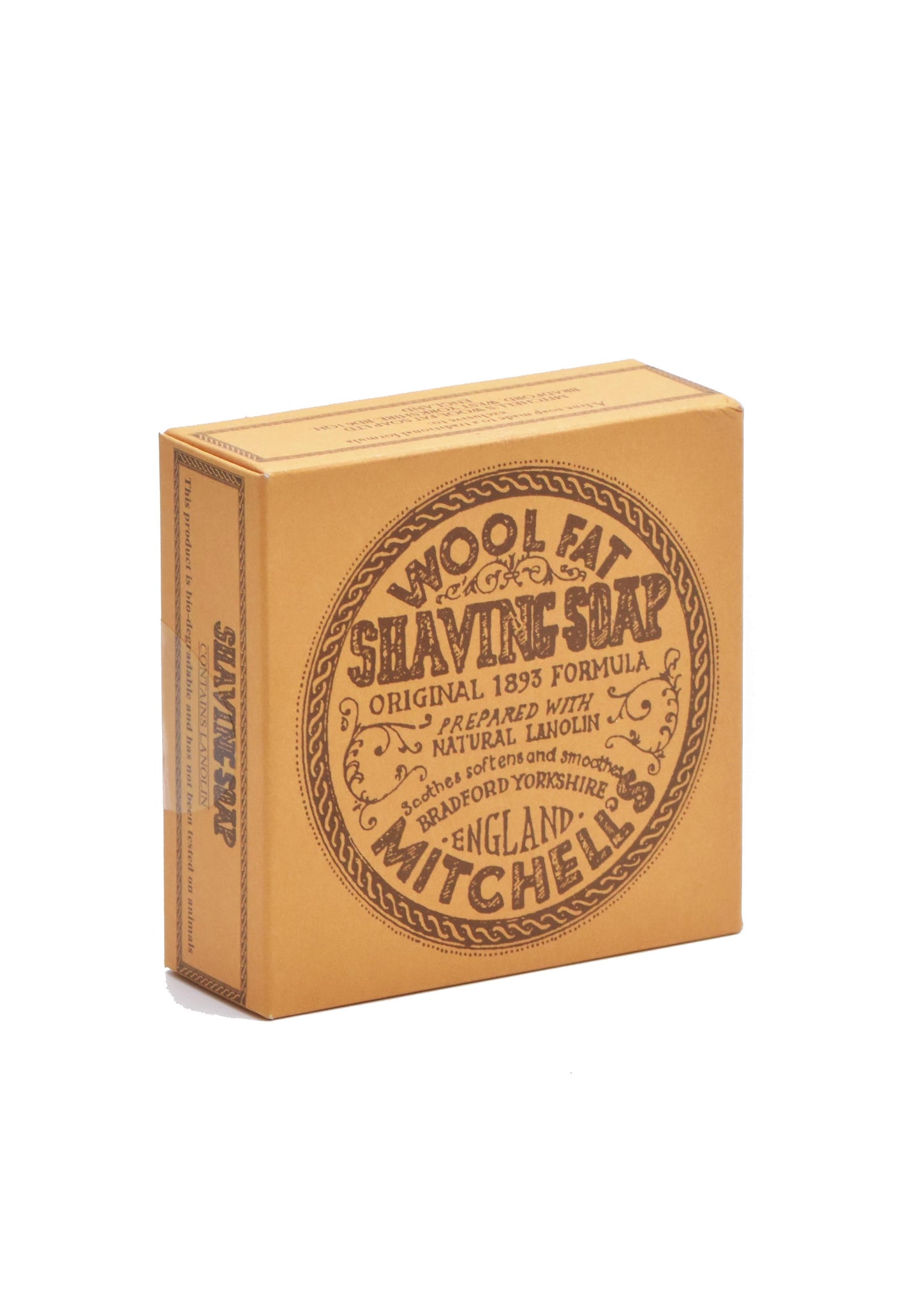 Mitchell's Wool Fat, HARD SHAVING SOAP Refill 125g