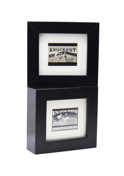 Knockout razor blade artwork