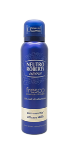 Neutro Roberts, Fresh DEODORANT AEROSOL SPRAY for Men 150ml