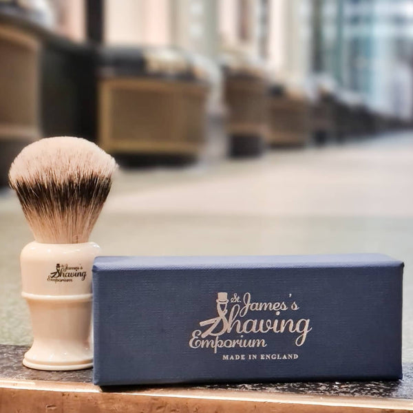 St. James SE Range Silvertip Shaving Brushes SALE