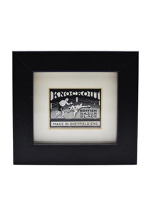 Knockout razor blade artwork