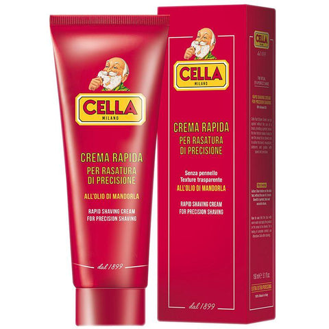 CELLA, Rapid Shaving Cream for Precision Shaving, 150 ML