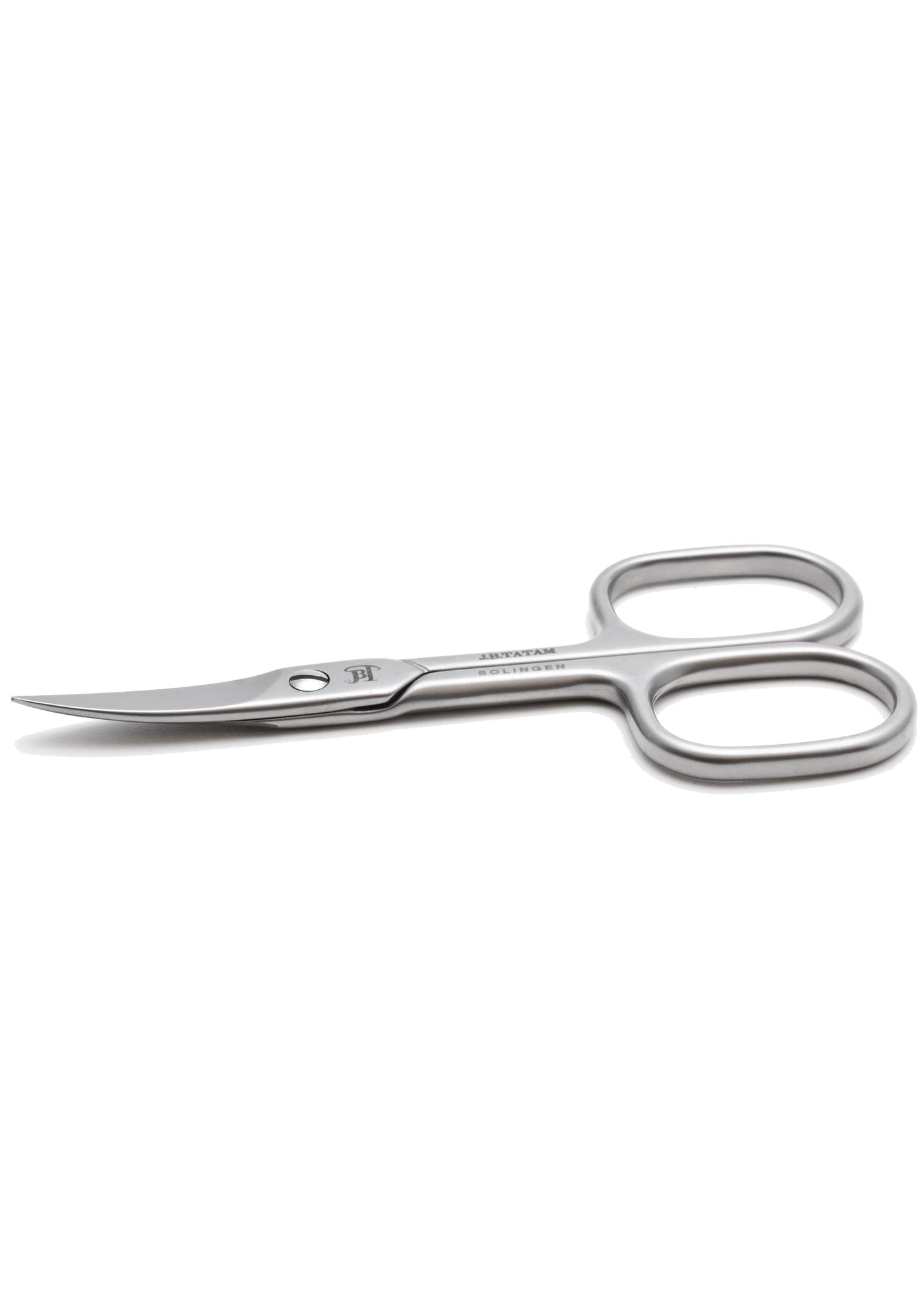 J.B Tatam, CURVED NAIL SCISSORS Satin Inox