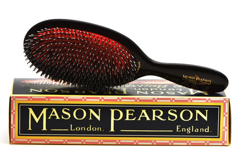 Mason Pearson, HAIR BRUSH Popular Pure Bristles and Nylon BN1