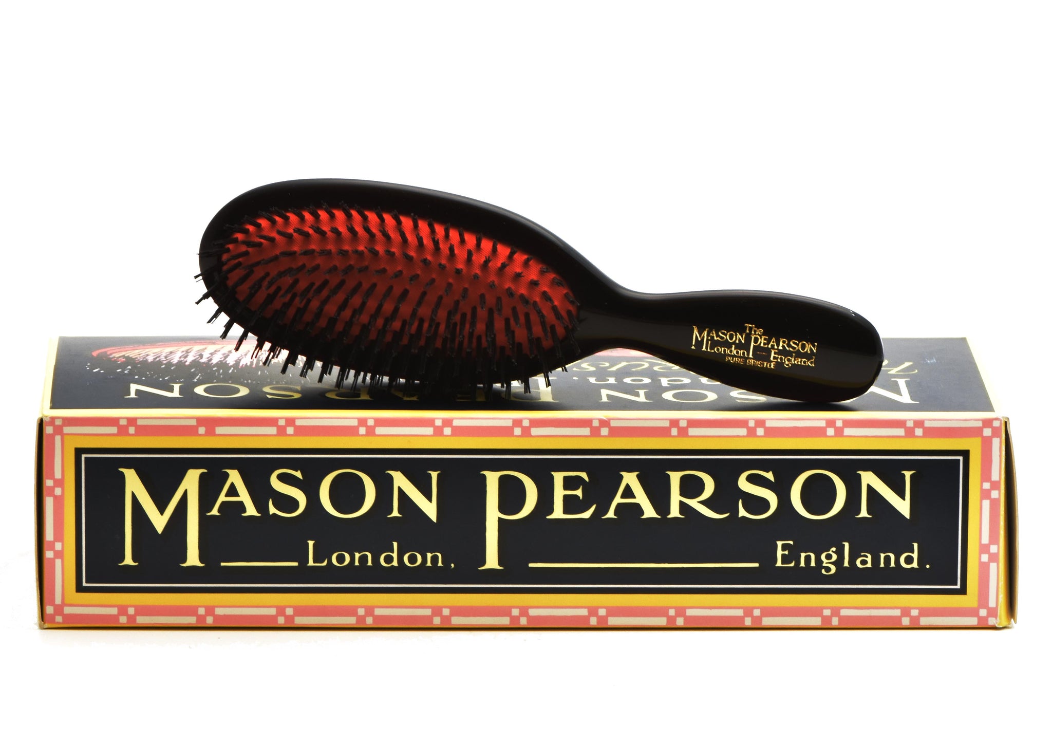 Mason Pearson, HAIR BRUSH Pocket Pure Bristles B4