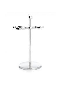 Muhle, CHROME SHAVING SET STAND FOR LISCIO SERIES BRUSHES & RAZORS RHM14 Double Stand