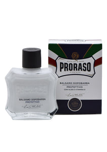 Proraso Blue, AFTER SHAVE BALM with Aloe and Vitamin E, 100 ml