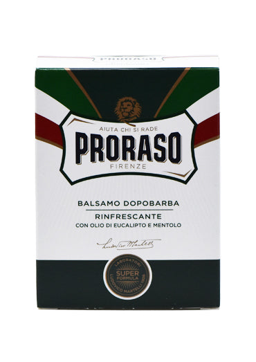 Proraso Green, AFTER SHAVE BALM with Eucalyptus oil and Menthol, 100 ml