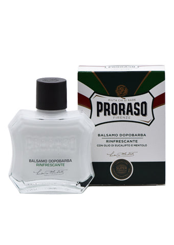 Proraso Green, AFTER SHAVE BALM with Eucalyptus oil and Menthol, 100 ml