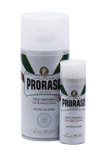 Proraso White, SHAVING FOAM with Green Tea and Oatmeal