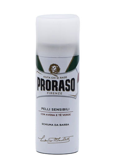 Proraso White, SHAVING FOAM with Green Tea and Oatmeal