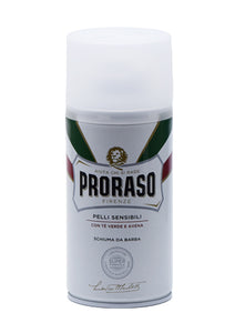 Proraso White, SHAVING FOAM with Green Tea and Oatmeal 300ml, 50ml