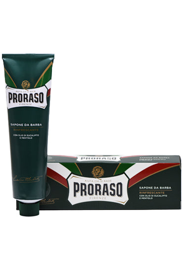 Proraso Green, SHAVING CREAM in a Tube, with Eucalyptus oil and Menthol