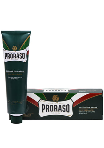 Proraso Green, SHAVING CREAM in a Tube, with Eucalyptus oil and Menthol