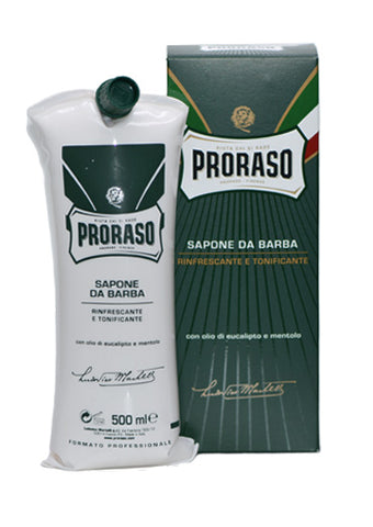 Proraso Green, SHAVING CREAM, with Eucalyptus oil and Menthol