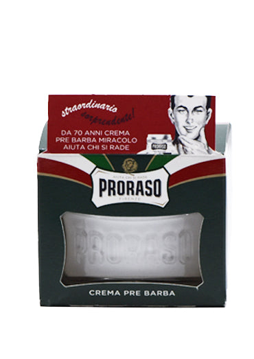 Proraso Green, PRE SHAVE Cream with Eucalyptus oil and Menthol 20% Off