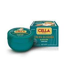 CELLA, Shaving Cream Crema Da Barba, Aloe Vera 150 ML