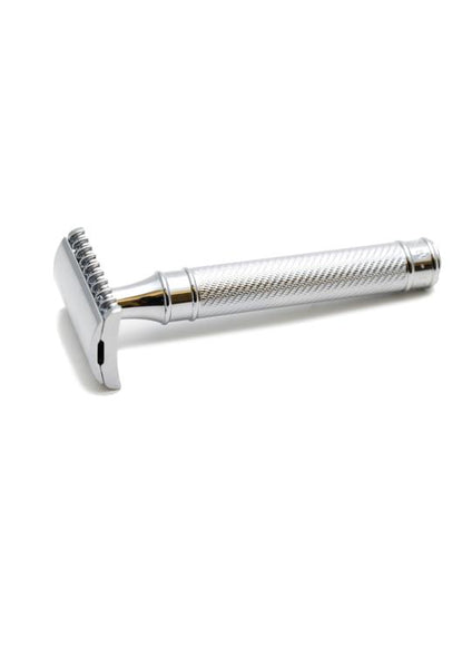 Muhle R41 G traditional metal handle double edge safety razor