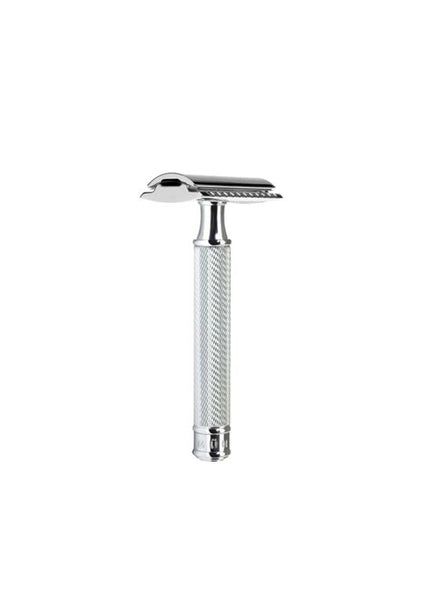 Muhle R89 traditional metal handle double edge safety razor