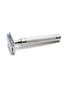 Muhle R89 G traditional metal handle double edge safety razor