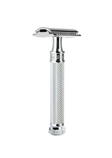 Muhle R89 TWIST traditional metal handle double edge safety razor