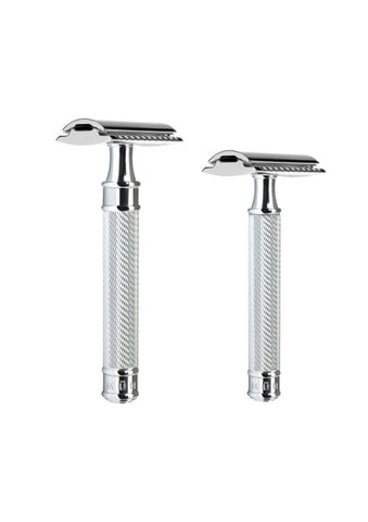 Muhle traditional metal handle double edge safety razors