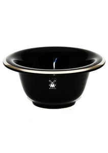Muhle black porcelain shaving bowl