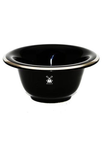Muhle black porcelain shaving bowl