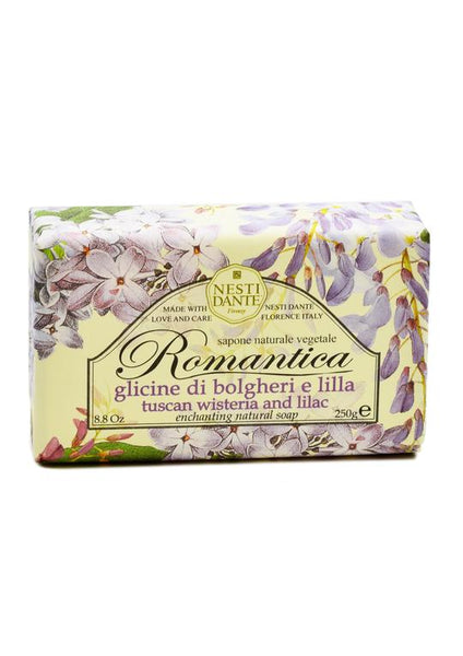 Nesti Dante romantica soap scented with Tuscan wisteria and lilac