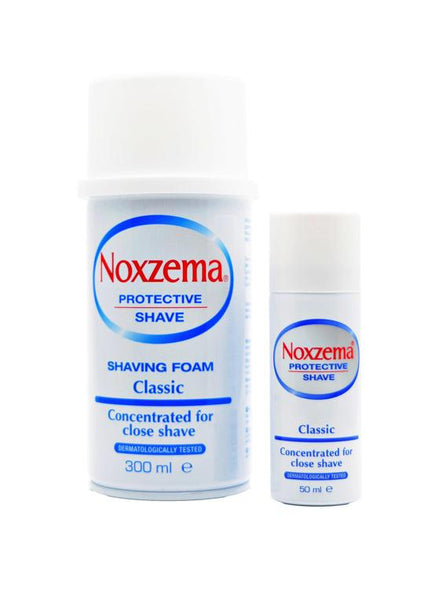 Noxzema classic shaving foam 300ml and 50ml