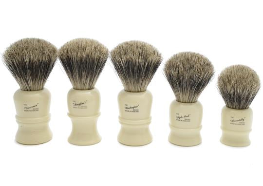 Progress Vulfix pure badger shaving brushes