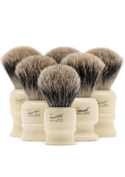 Progress Vulfix pure badger shaving brushes