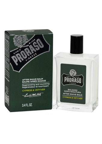 Proraso cypress and vetyver scented after shave balm
