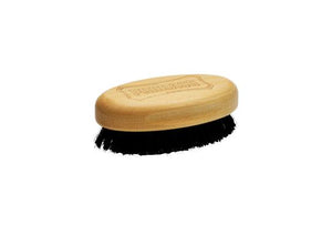Proraso military style wooded beard brush with natural bristles
