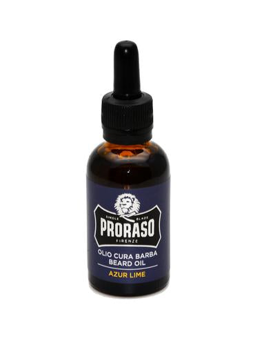 Proraso azur lime scented beard oil