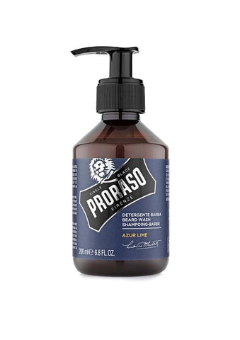 Proraso azur lime scented beard shampoo