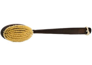 St James Shaving Emporium natural bristle bath brush with fixed handle