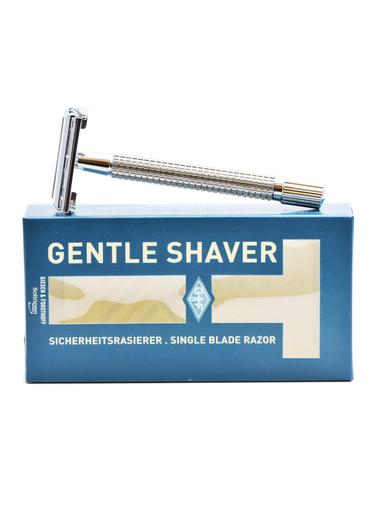 Giesen & Forsthoff, D E SAFETY RAZOR Butterfly Polished Chrome
