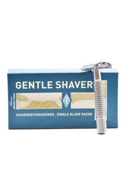 Giesen & Forsthoff, D E SAFETY RAZOR Butterfly Matt Chrome