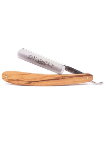 Giesen & Forsthoff, STRAIGHT RAZOR Olive Wood 370