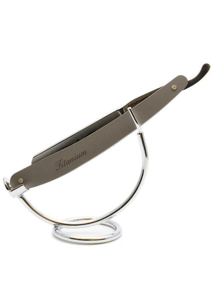 Giesen & Forsthoff, STRAIGHT RAZOR Titanium handle