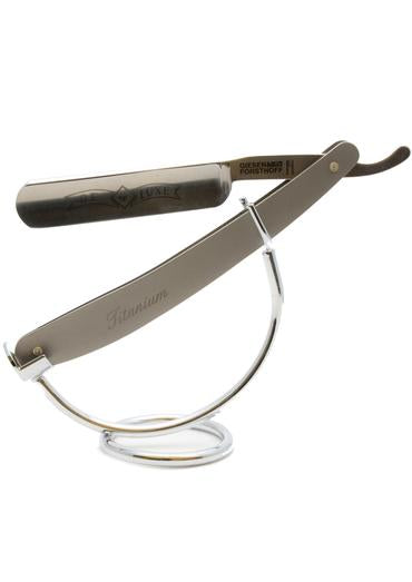 Giesen & Forsthoff, STRAIGHT RAZOR Titanium handle