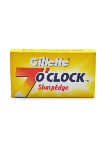 Gilette, 7'o Clock DE Razor Blades