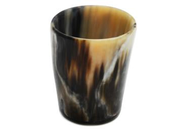 St James Shaving Emporium small and dark horn cup