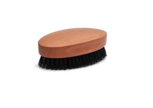 St James Shaving Emporium military style beard and hair brush with natural bristles