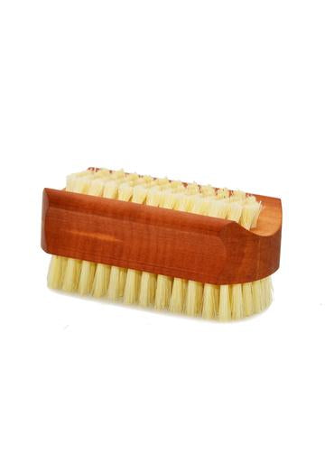 St James Shaving Emporium oiled pearwood nail brush with natural bristles