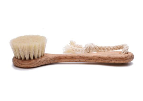 St James Shaving Emporium natural bristle face brush